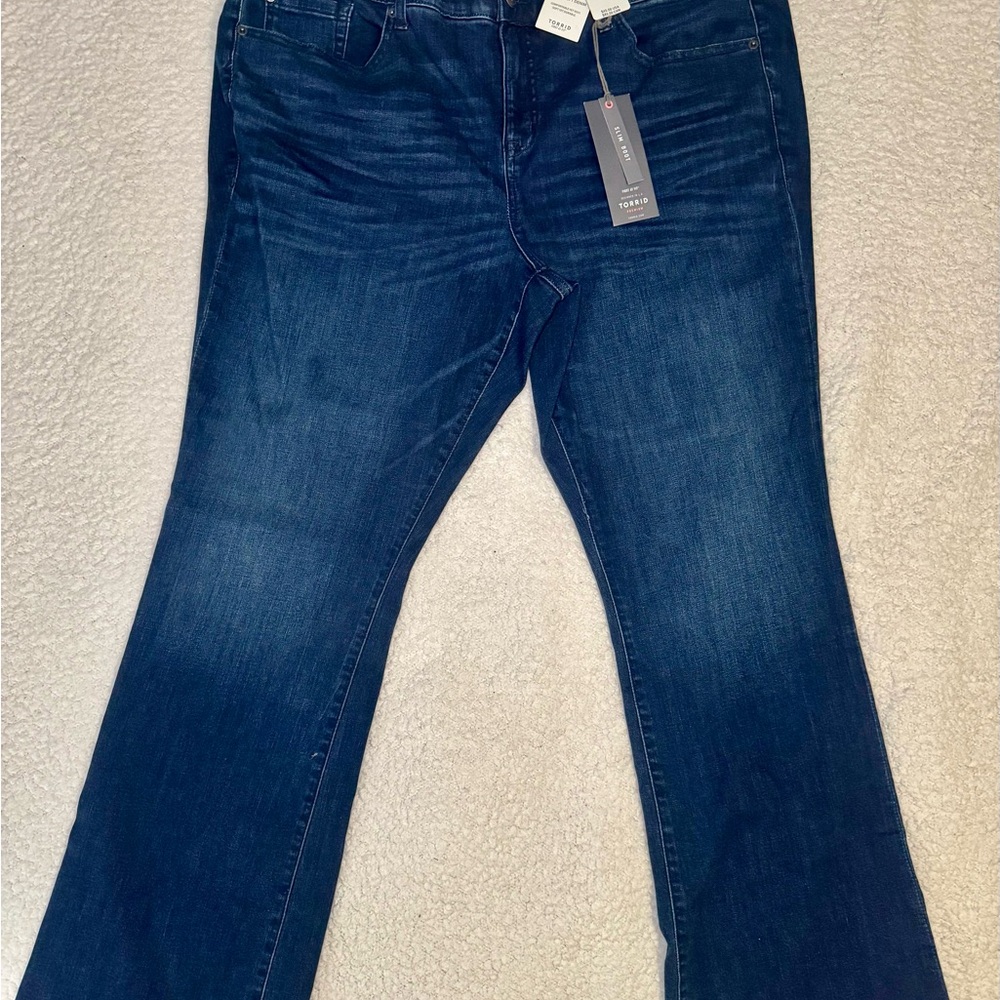 Torrid Deep Blue Slim Boot Jeans